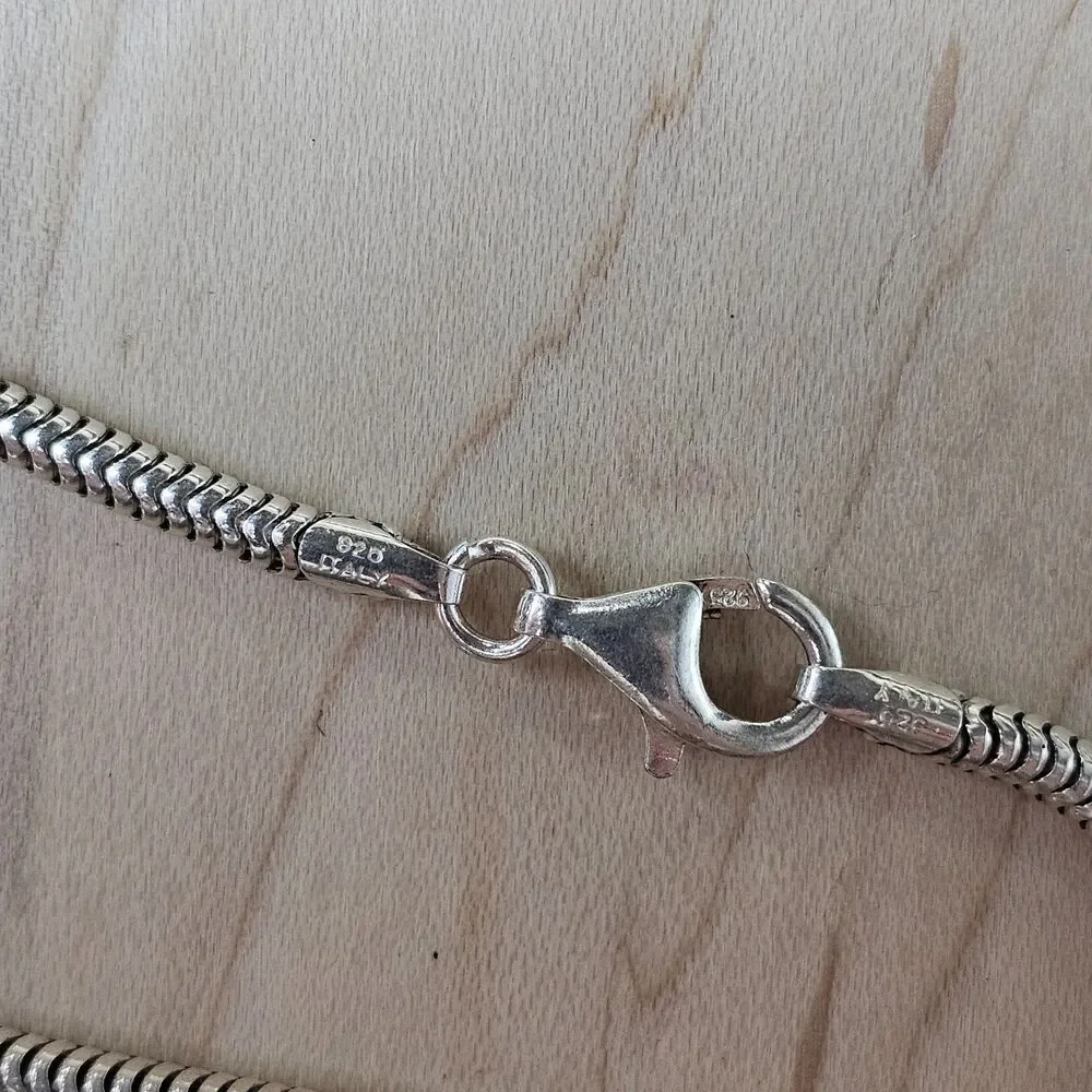 925 Sterling Silver Charm Bracelet Mom Theme Italy Chain Thai Charms IBB Gift